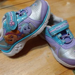 Paw patrol light up toddler shoes